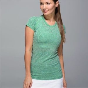 Lululemon Swiftly Short Sleeve EUC - Pistachio 10